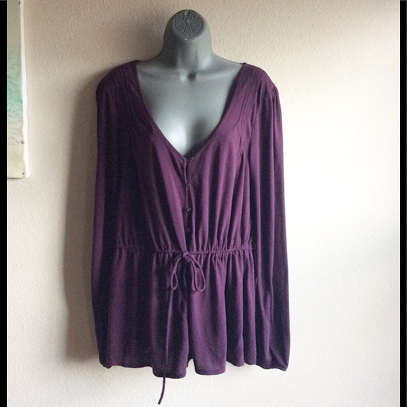 Deep Blum Long Sleeve Blouse - Picture 1 of 4