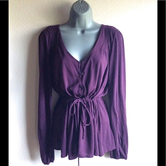 Deep Blum Long Sleeve Blouse - Picture 2 of 4