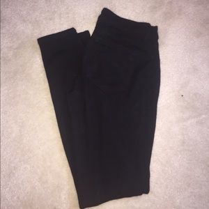 Black jeggings