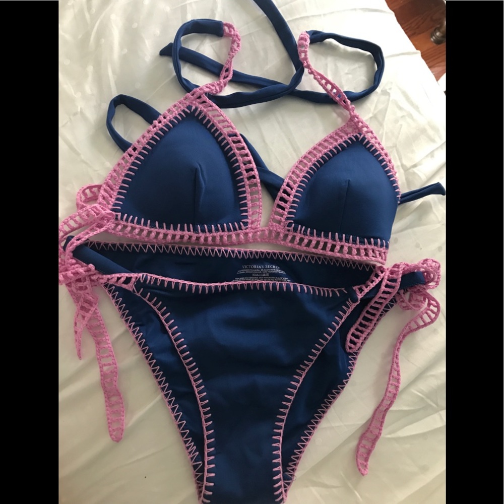 Victoria Secret Crochet Bikini Set