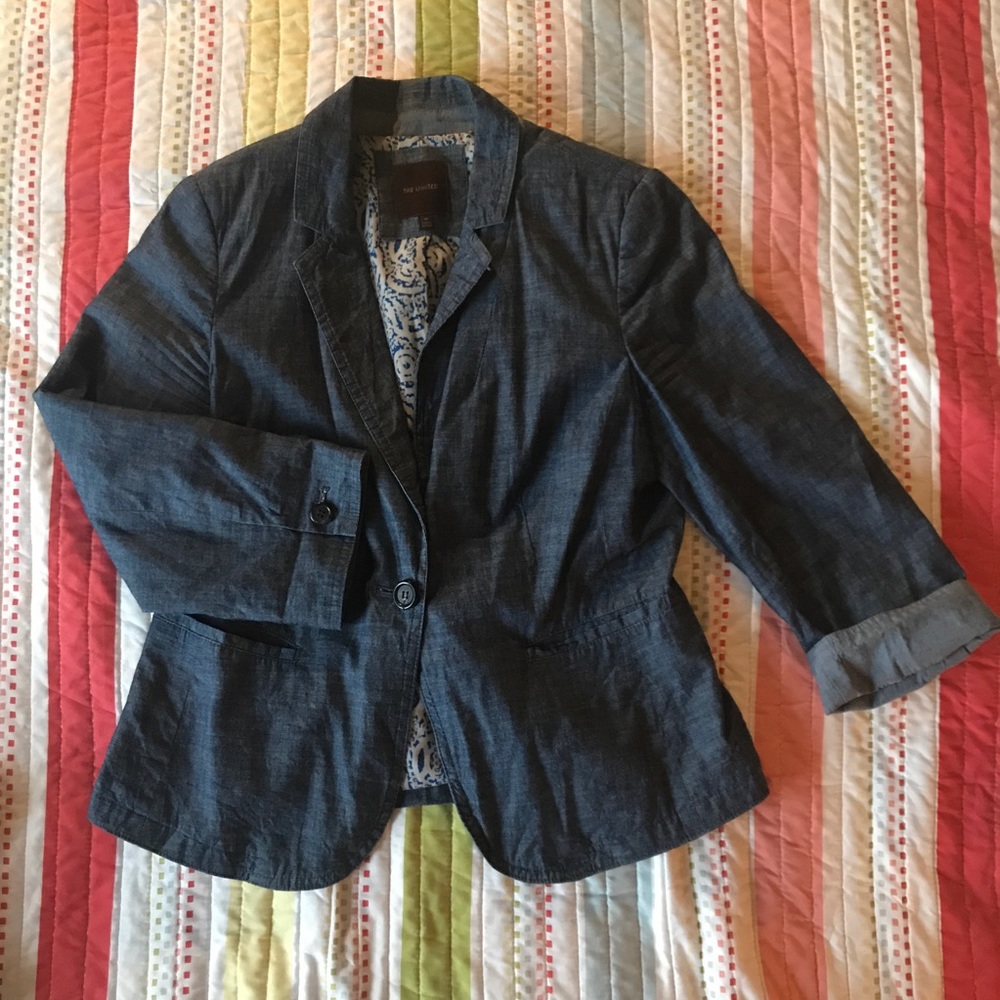 The Limited- Blue Blazer