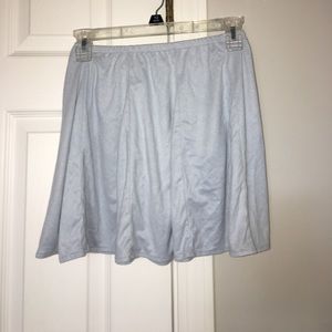 Light blue skirt