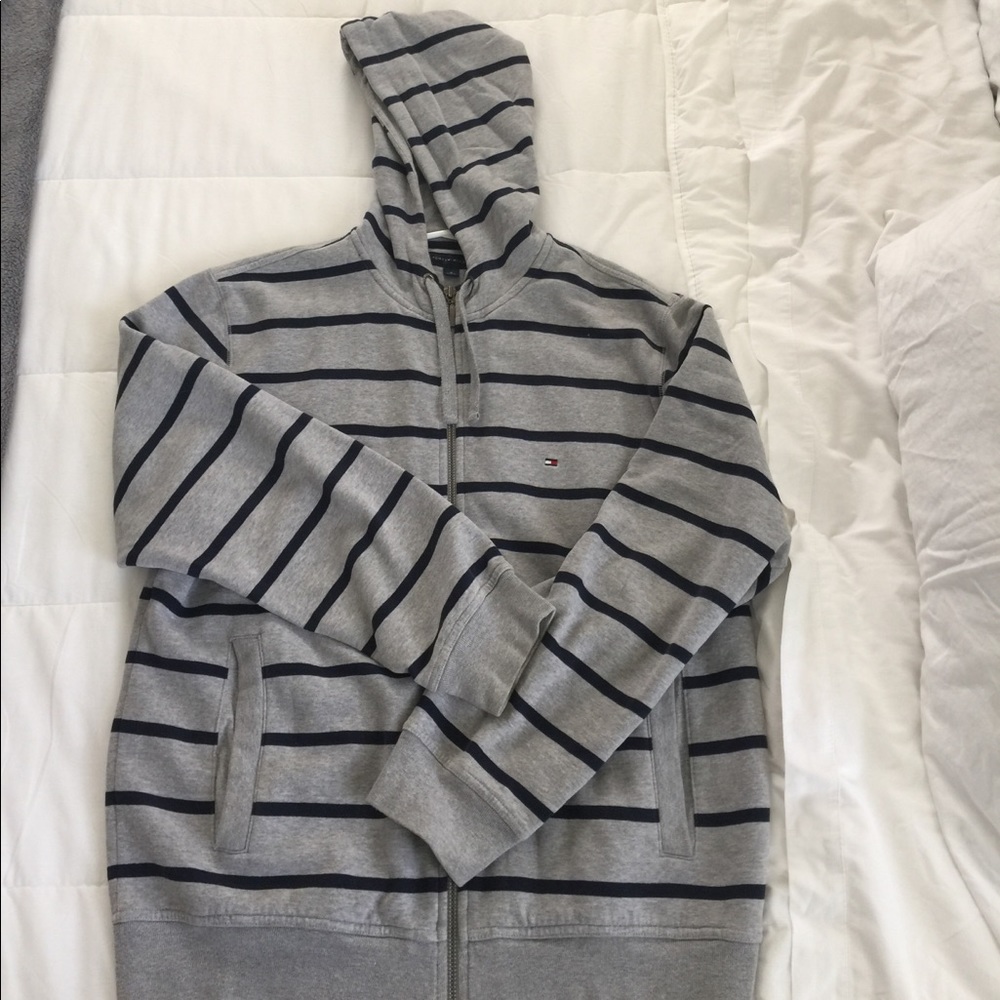Tommy Hilfiger Mens Zip Up Hoodie