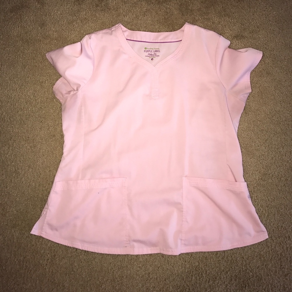 Healing Hands Purple Label scrub top