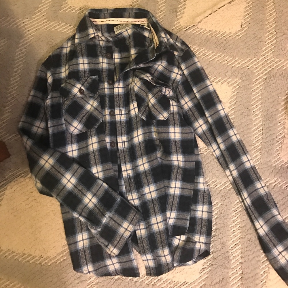 Blue flannel