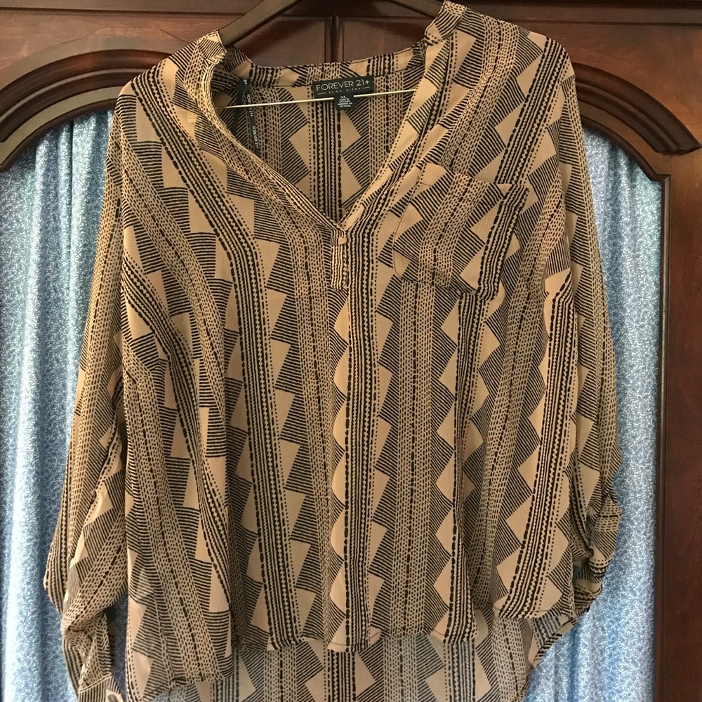Forever 21 Sheer Top