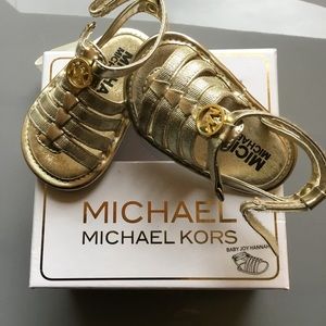 NEW! Authentic Baby Girl Michael Kors Sandals