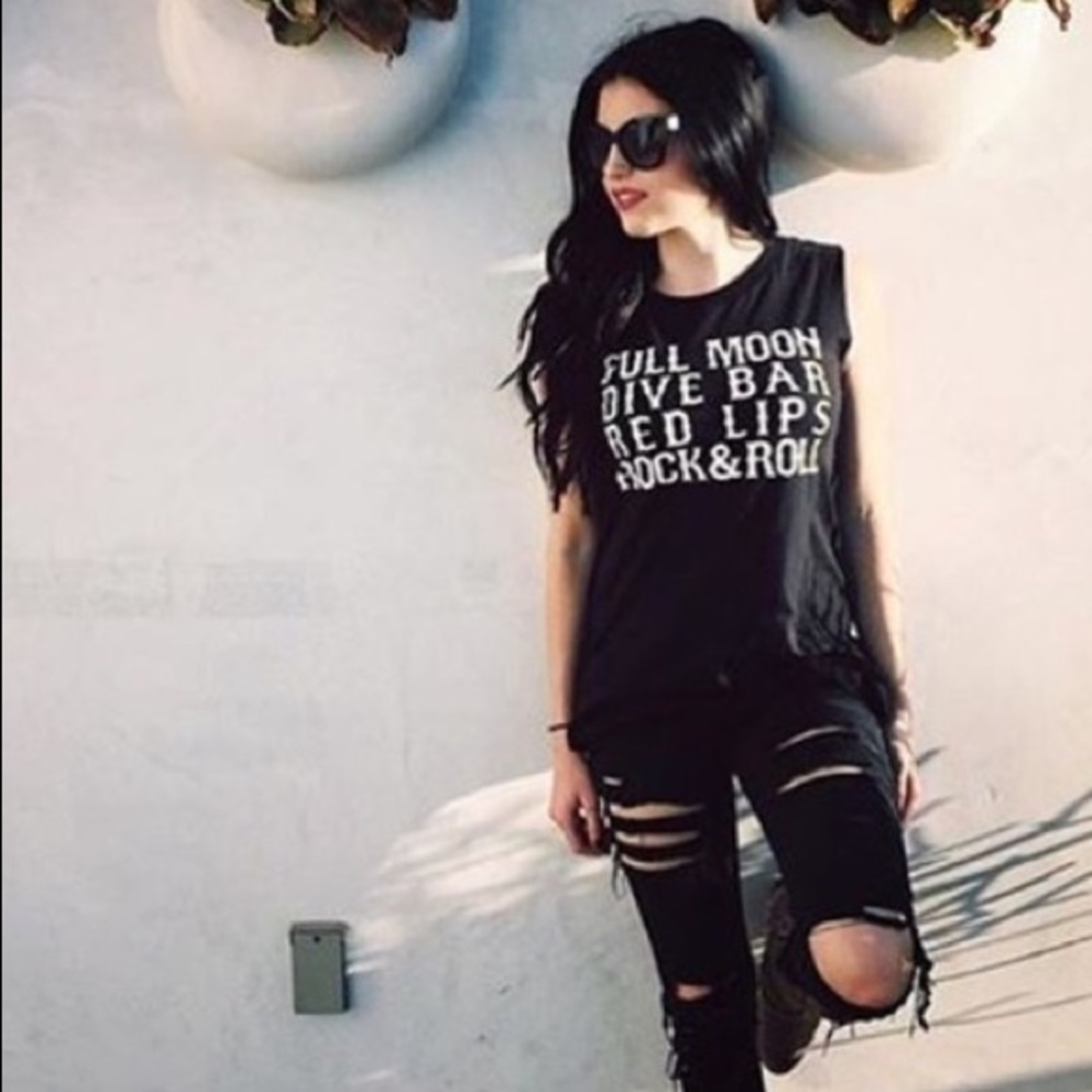 Gypsy Warrior Graphic Muscle Tee