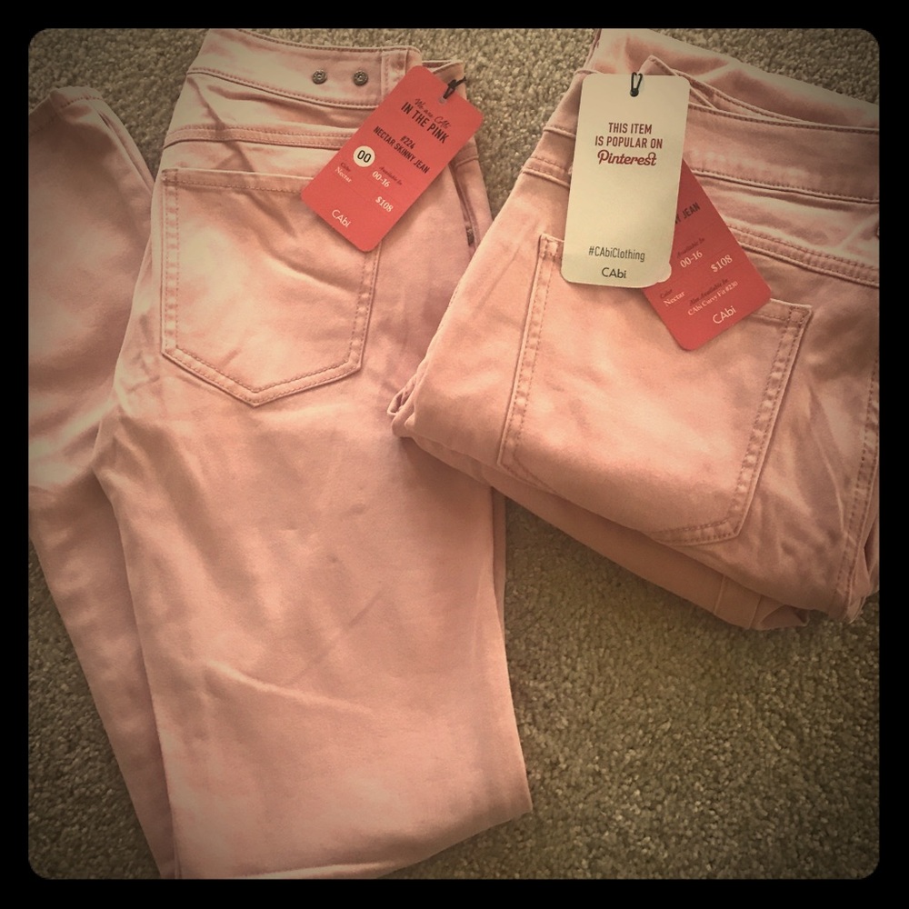 Cabi #224 nectar skinny Jean