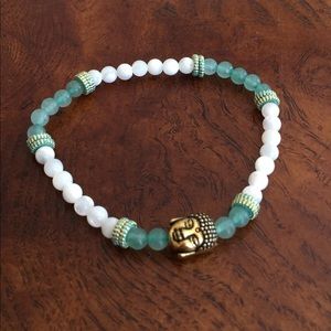 Mother of Pearl Buddha Bracelet