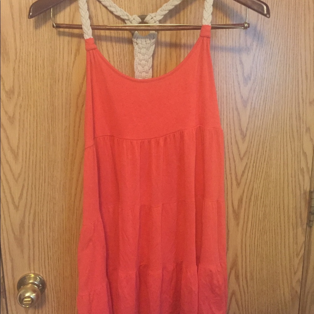 Orange swim cover