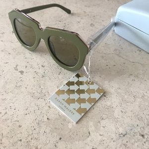 Karen walker sunglasses (olive)