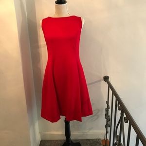 Pink Tartan Red Dress