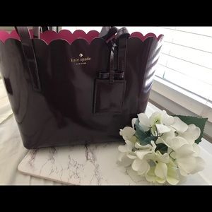 Deep Purple Kate Spade Tote