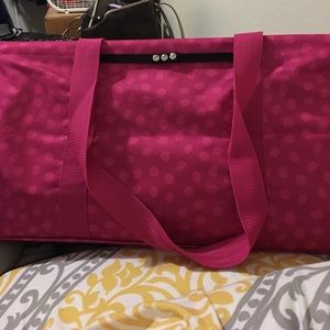 Thirty one tote bag with black and gray insert!