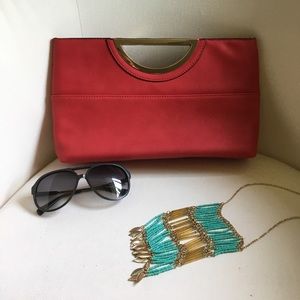 The Limited | Red Clutch