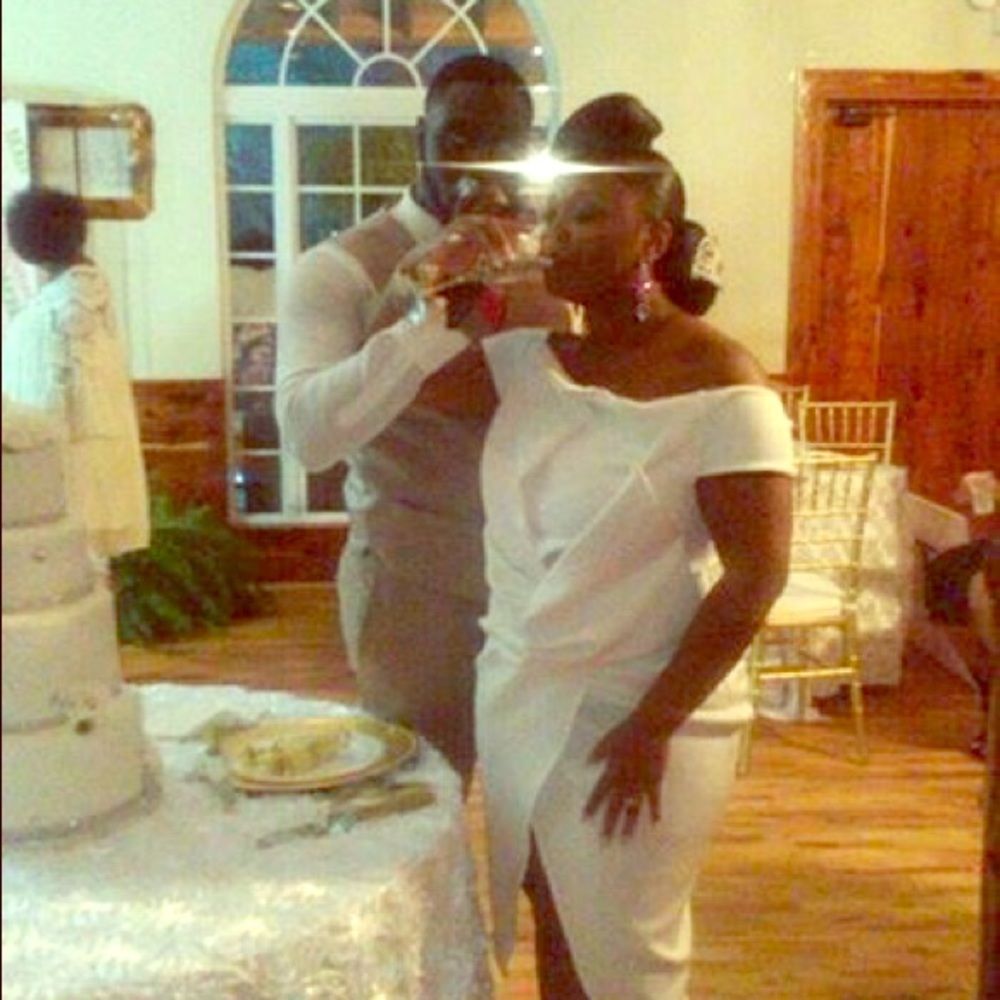 Beautiful reception dress