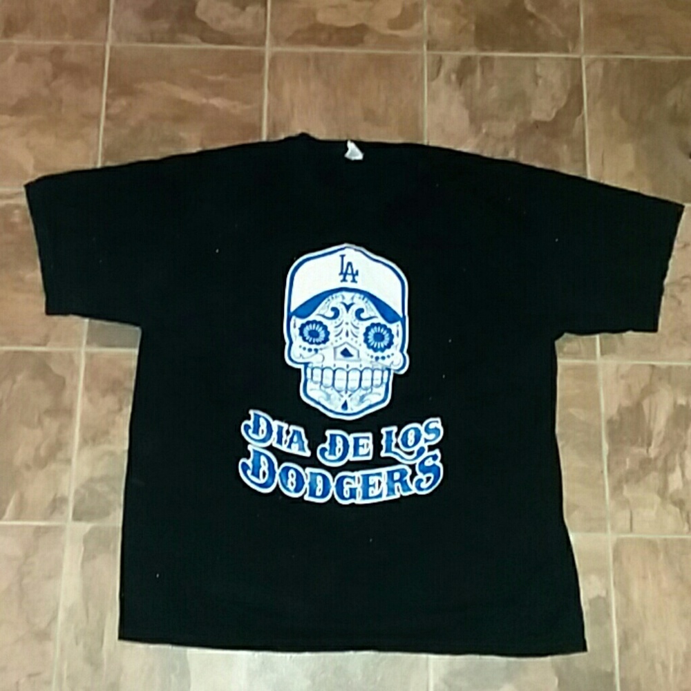 LA Dia De Los Dodgers Tee