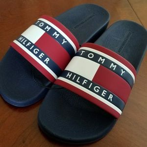 Vintage 90s Tommy Hilfiger Slides