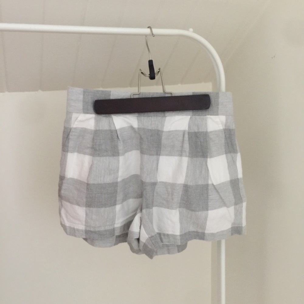 Gingham Lou & Grey Shorts