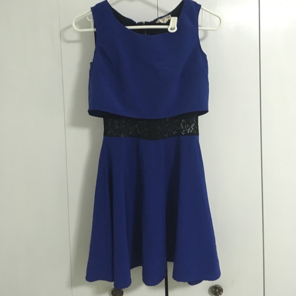 Blue Party Dress