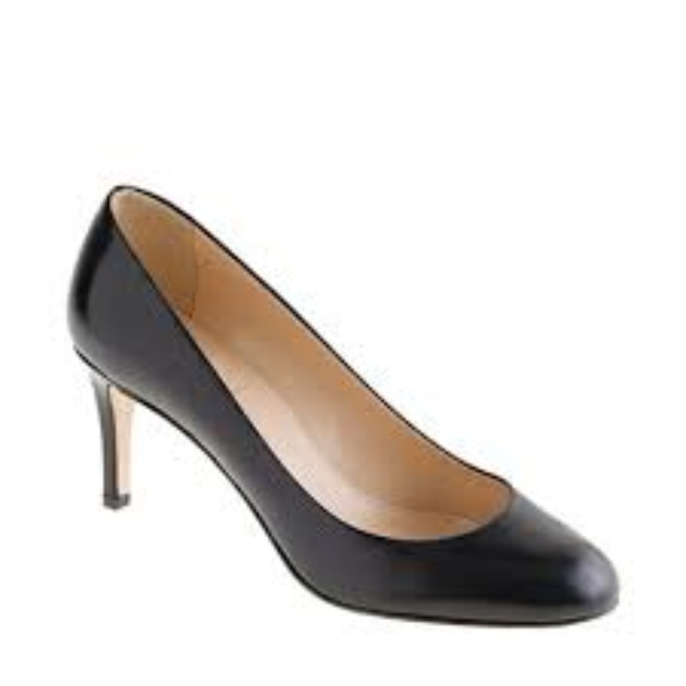 J. Crew "Miri" black pumps, excellent cond. size 7