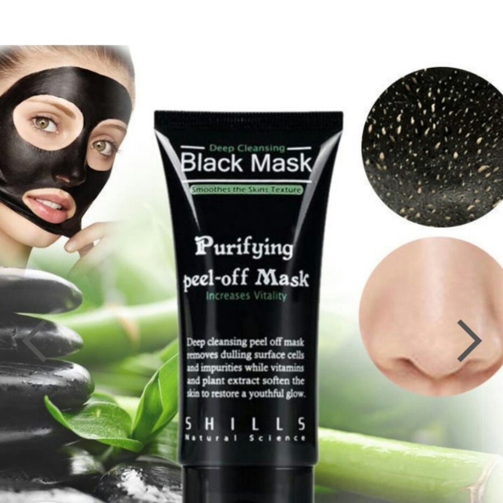 Black head peel off Black mask