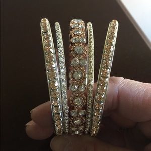 Set of 5 WHBM bracelets