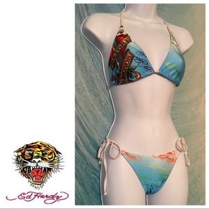 Ed Hardy bikini BNWOT
