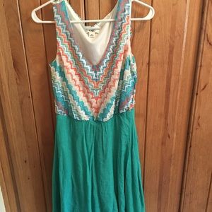 Teal sundress