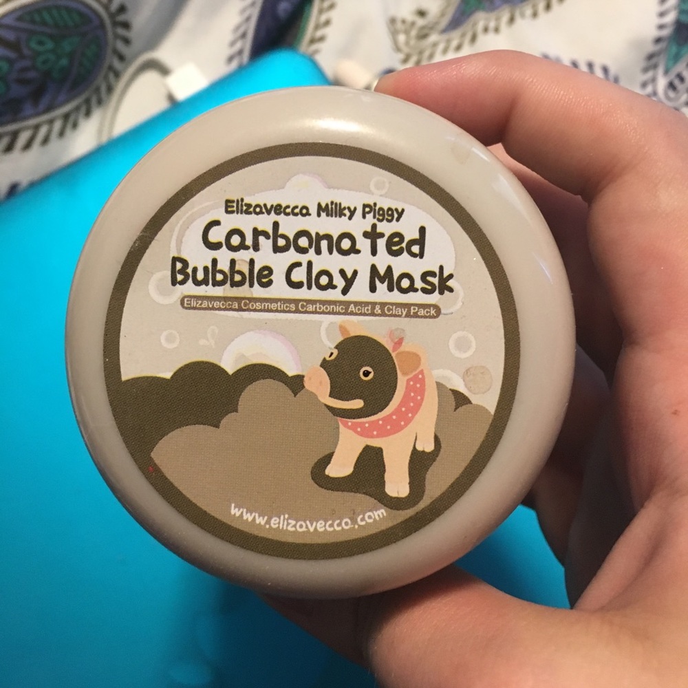 Elizavecca carbonated bubble clay mask