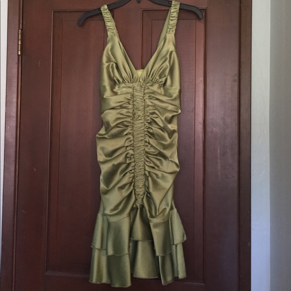 Jessica McClintock semi formal dress - satin