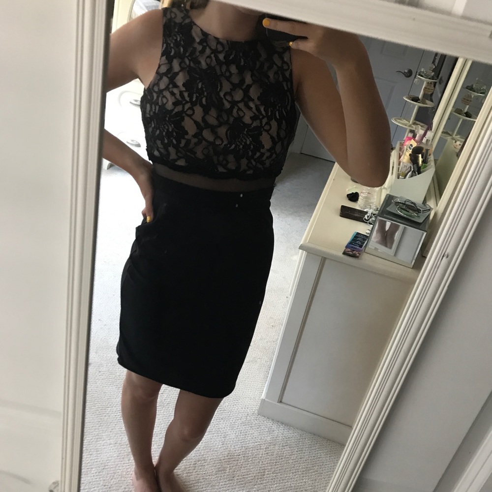 Homecoming semi formal black dress