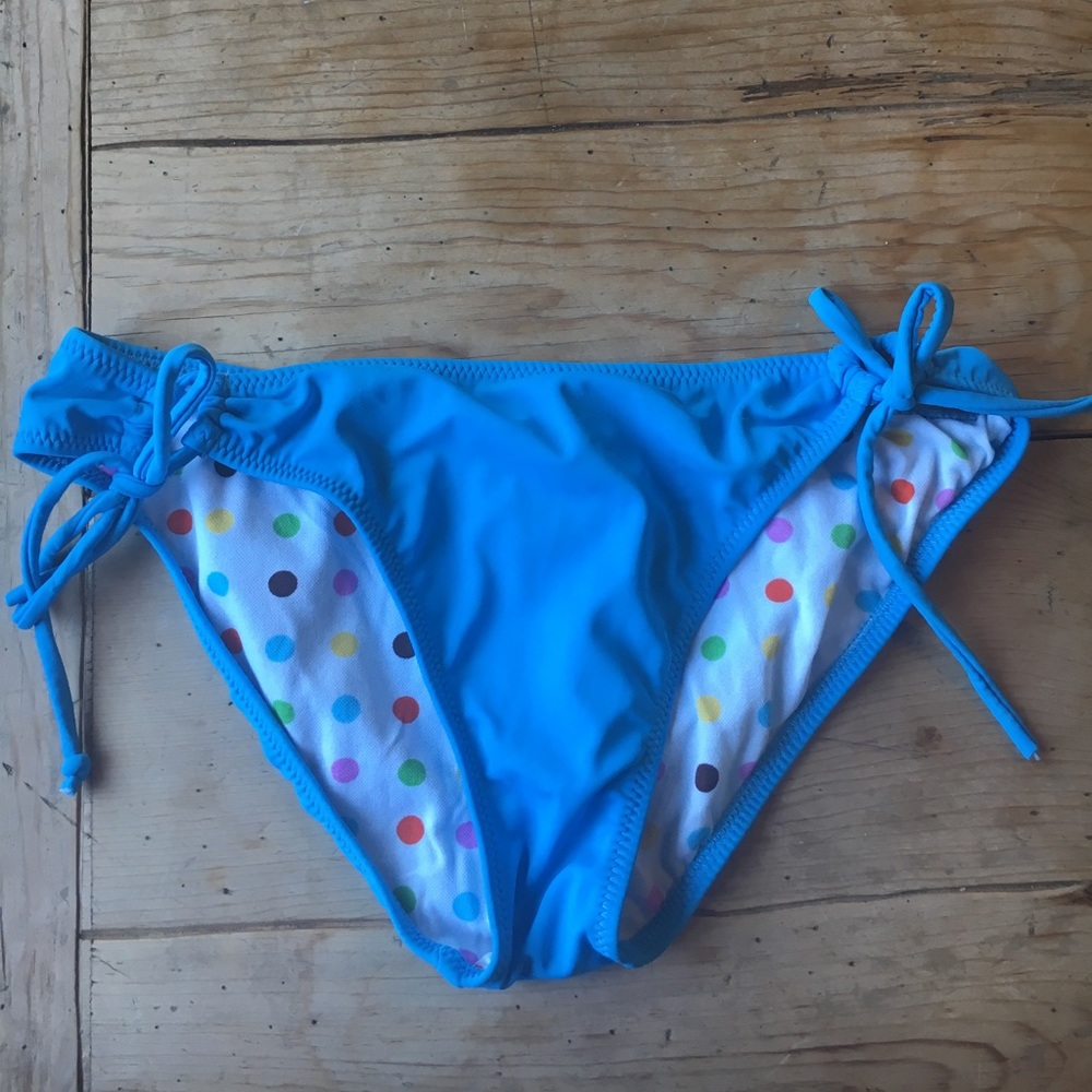 Light Blue ROXY Swim Bottoms