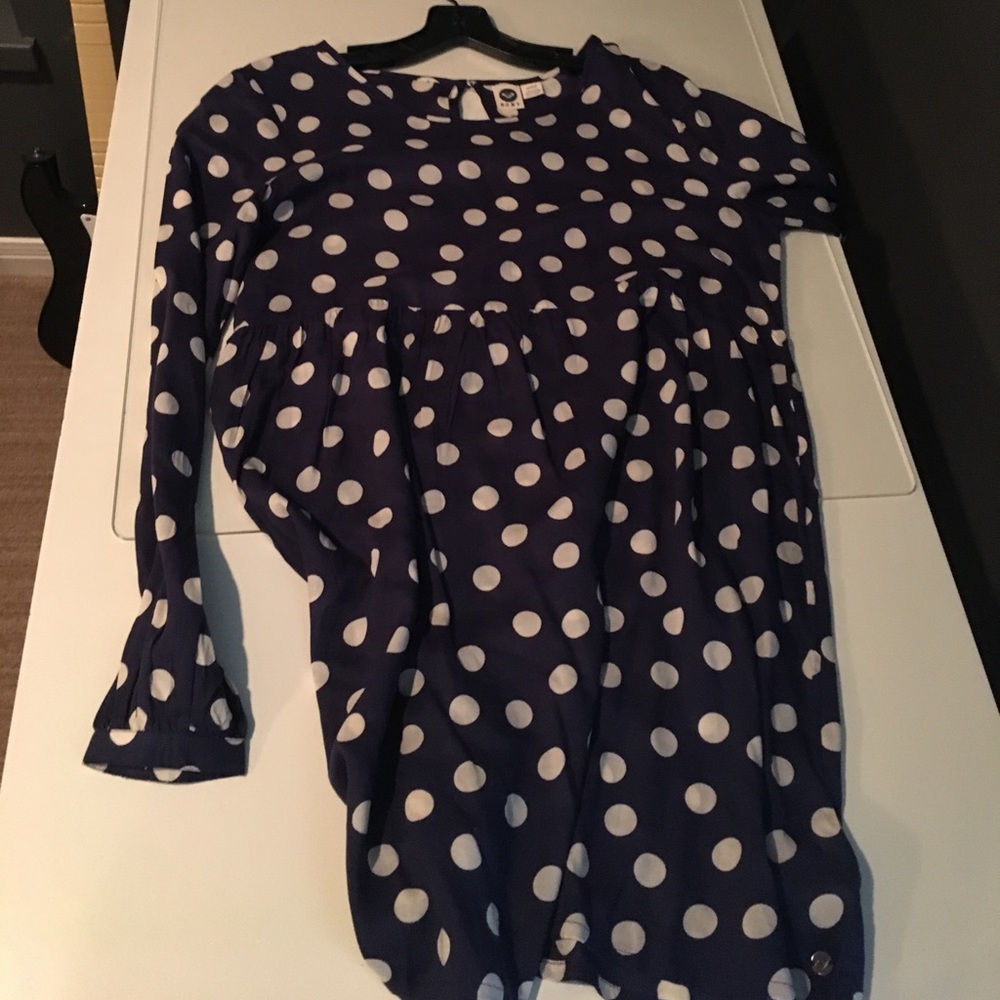 Long sleeve Roxy Polka Dot Dress