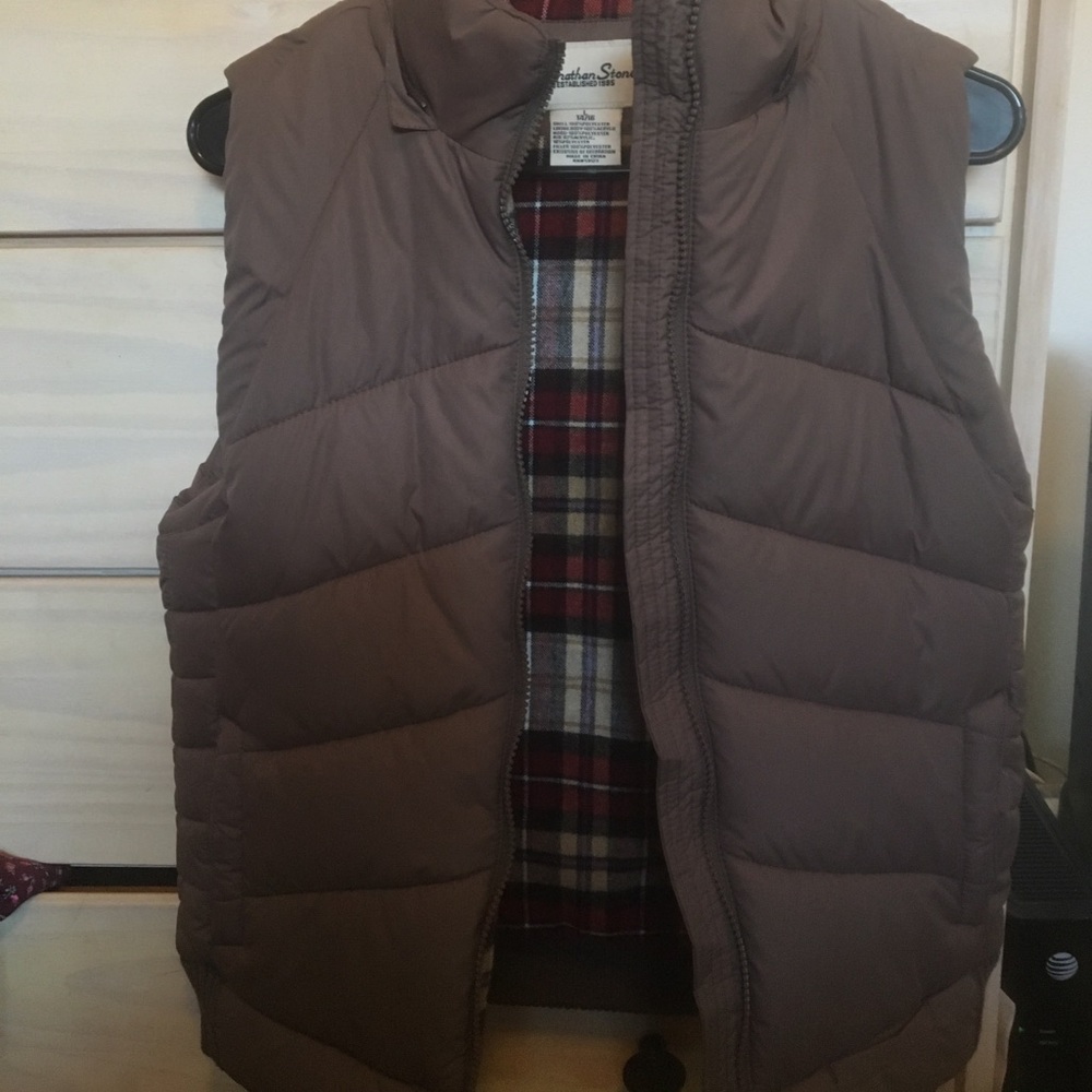 Brown vest