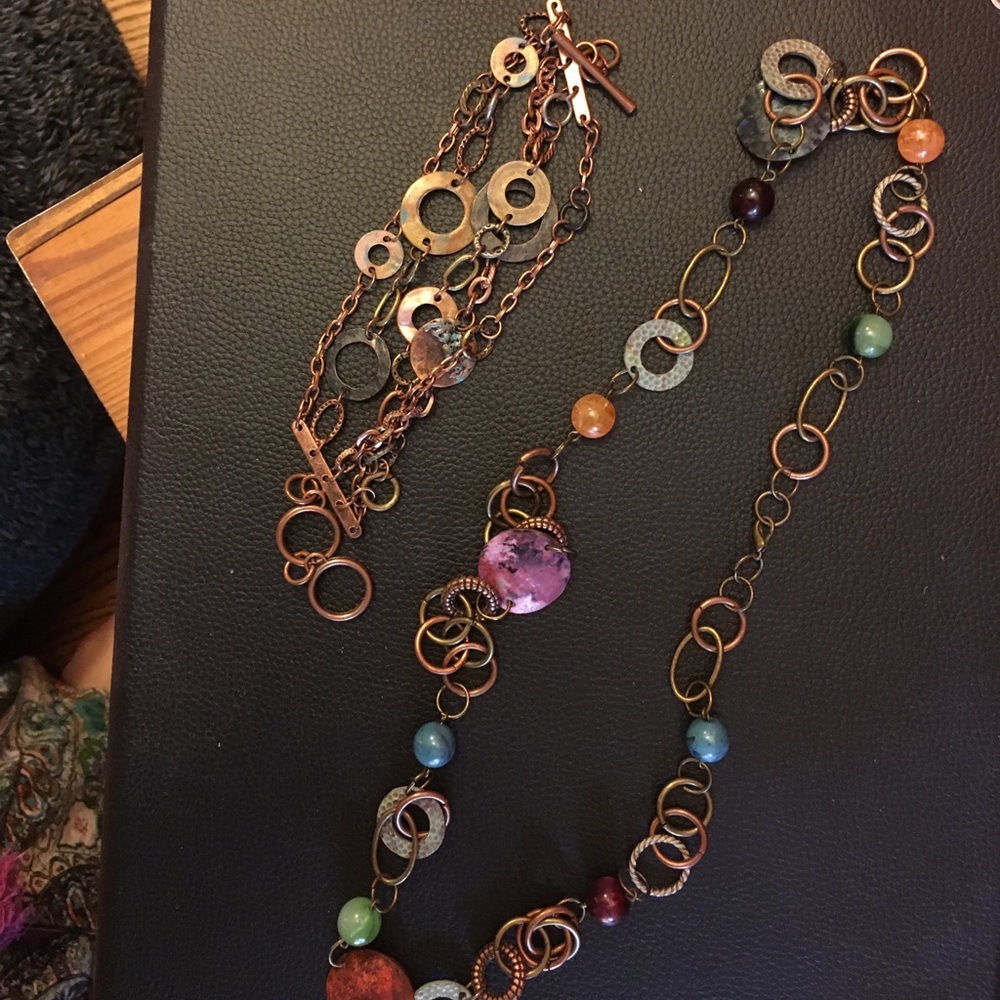 2 for 1 Necklace/ Bracelet Duo