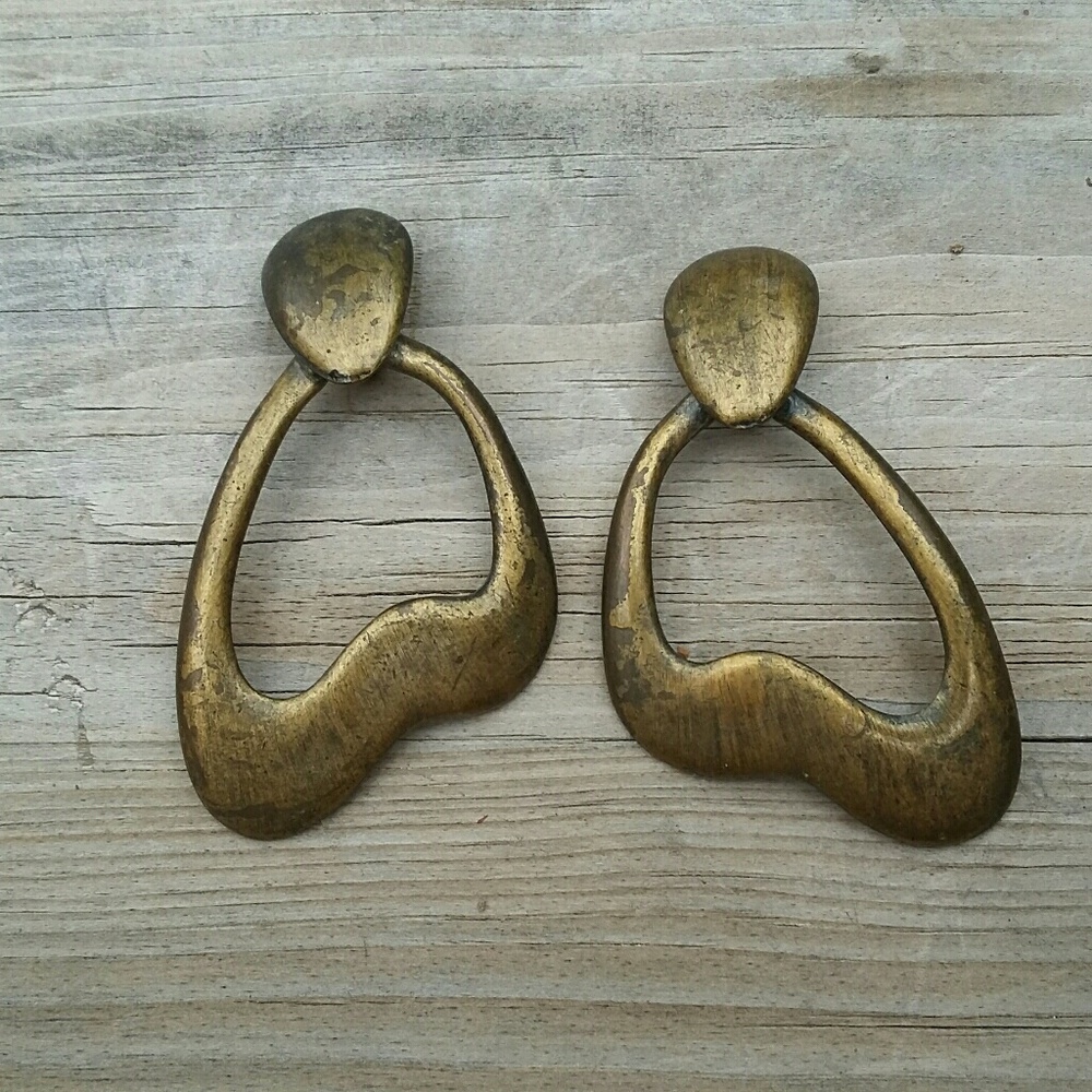 Vintage clip on earrings