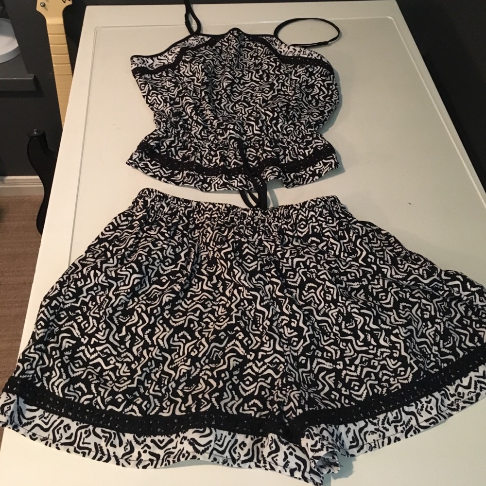 Patterned Two Piece