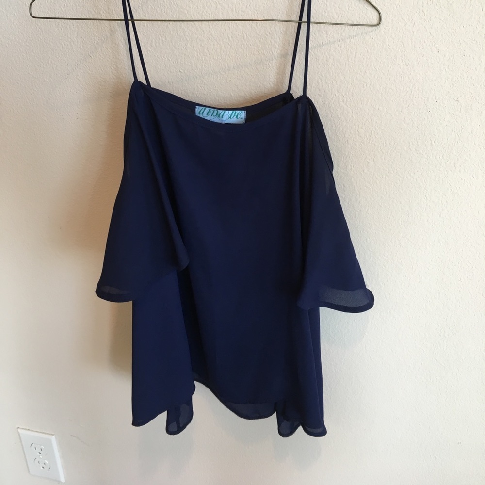 Cold Shoulder Blouse - Picture 2 of 2