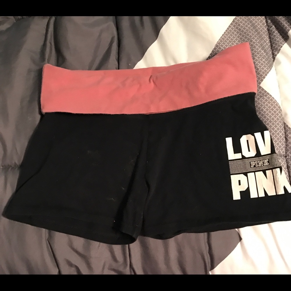 Victoria secret PINK yoga shorts