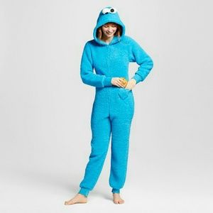 Cookie monster onezie