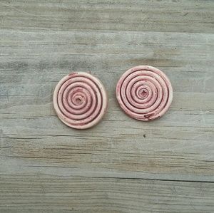 Vintage Rose colored earrings
