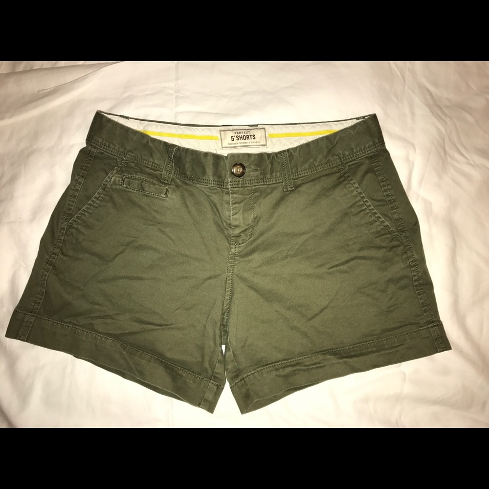 Olive shorts