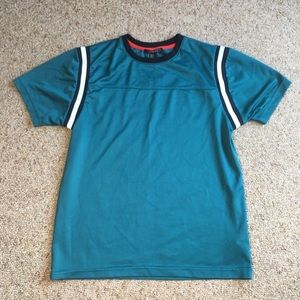 Forever 21 Mesh Tee teal