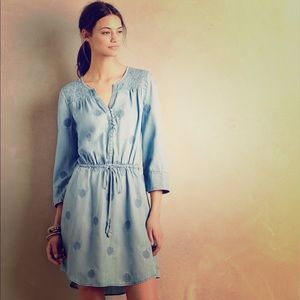 Anthropologie jean dress like new