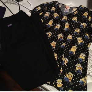 Minion scrub TOP only