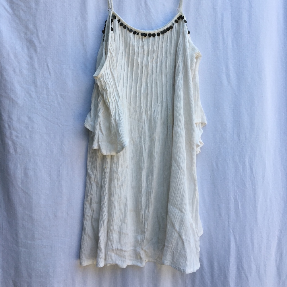 Urban Outfitters off the shoulder swing dress