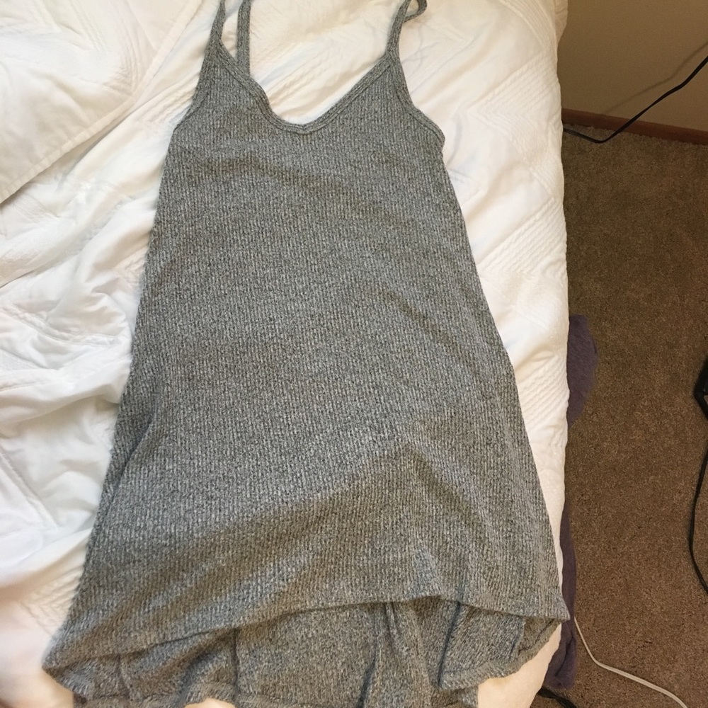 Black and white tank top