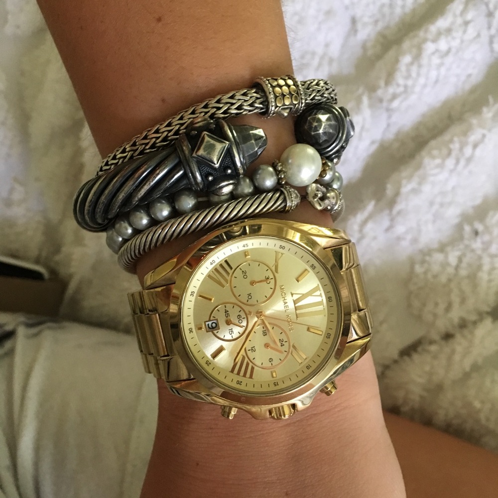 Michael Kors Bradshaw Gold-Tone watch